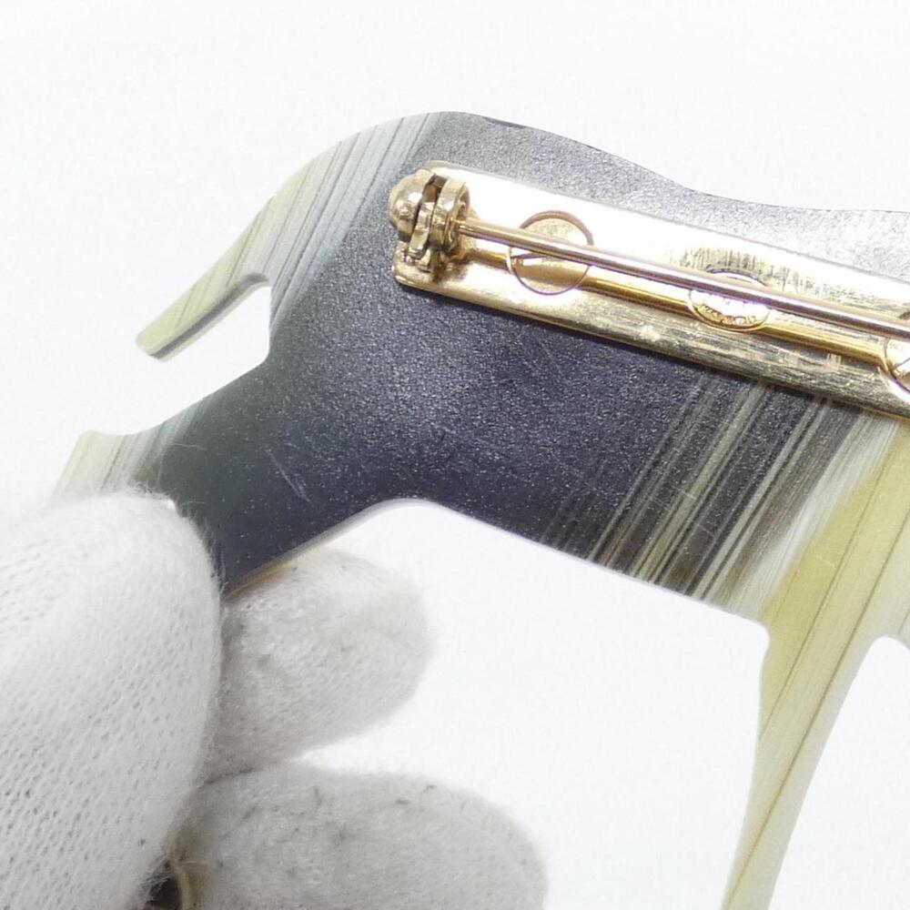 CHANEL Authentic Black Brooch - Picture 5 of 6